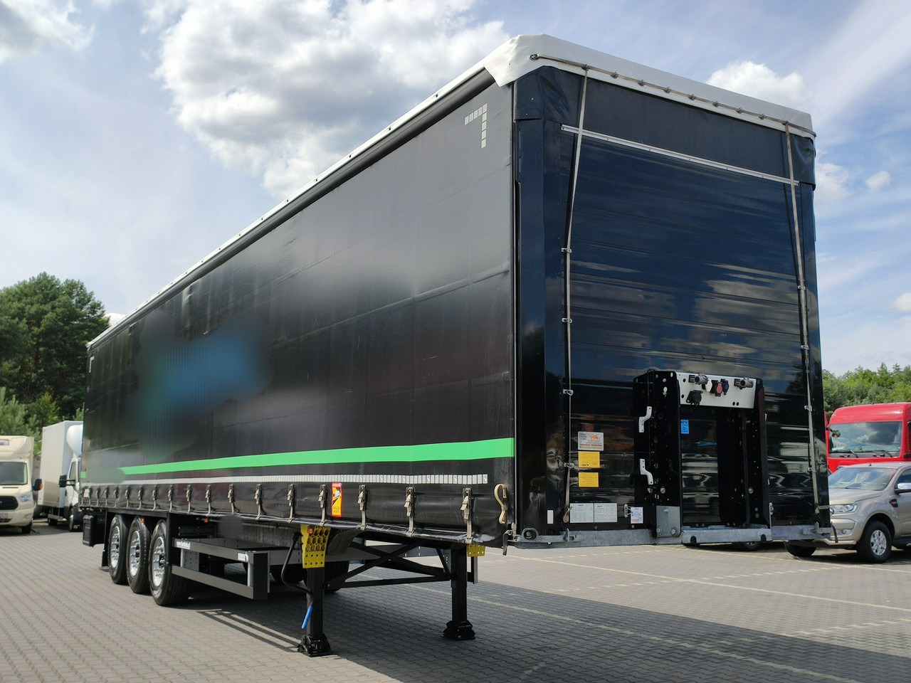 Schmitz Cargobull SCB Firana Standard Oś Podnoszona Super Stan UNIKAT !!! - Curtainsider semi-trailer: picture 3 Schmitz Cargobull SCB Firana Standard Oś Podnoszona Super Stan UNIKAT !!! - Curtainsider semi-trailer: picture 3