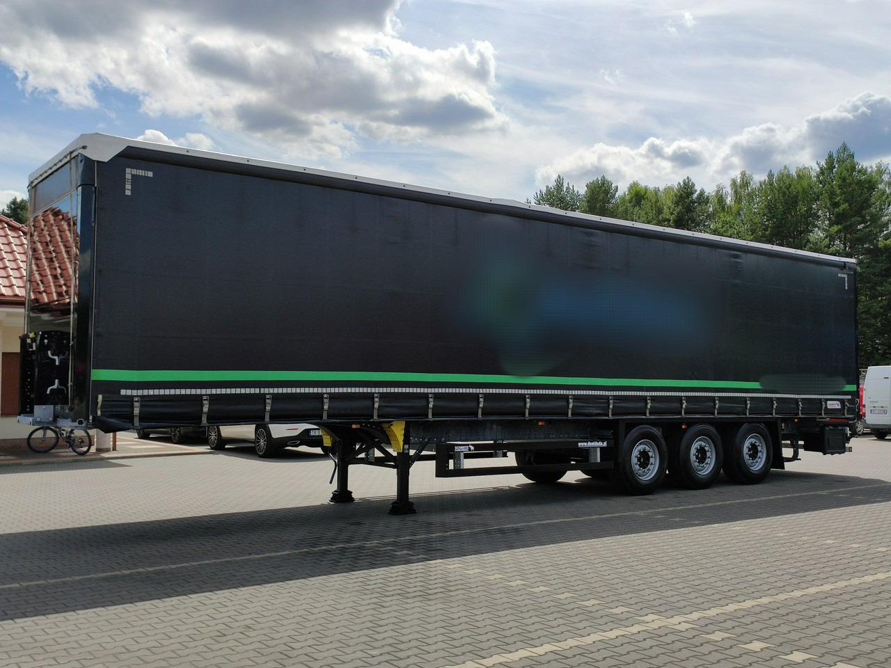 Schmitz Cargobull SCB Firana Standard Oś Podnoszona Super Stan UNIKAT !!! - Curtainsider semi-trailer: picture 2 Schmitz Cargobull SCB Firana Standard Oś Podnoszona Super Stan UNIKAT !!! - Curtainsider semi-trailer: picture 2