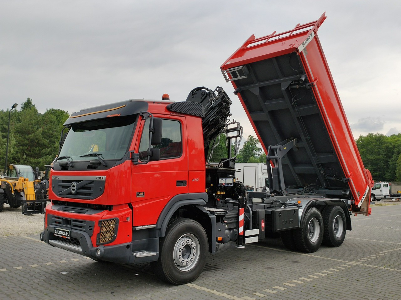 Volvo FMX 410 6x4 13L HDS Radiowy Hydroburta - Tipper, Crane truck: picture 3 Volvo FMX 410 6x4 13L HDS Radiowy Hydroburta - Tipper, Crane truck: picture 3