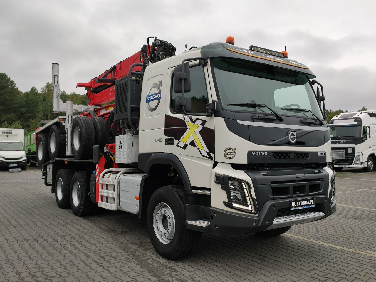 Volvo FMX 540 6x4 RETARDER PALFORET EPSILON S300L Do Drewna - Logging truck: picture 3 Volvo FMX 540 6x4 RETARDER PALFORET EPSILON S300L Do Drewna - Logging truck: picture 3