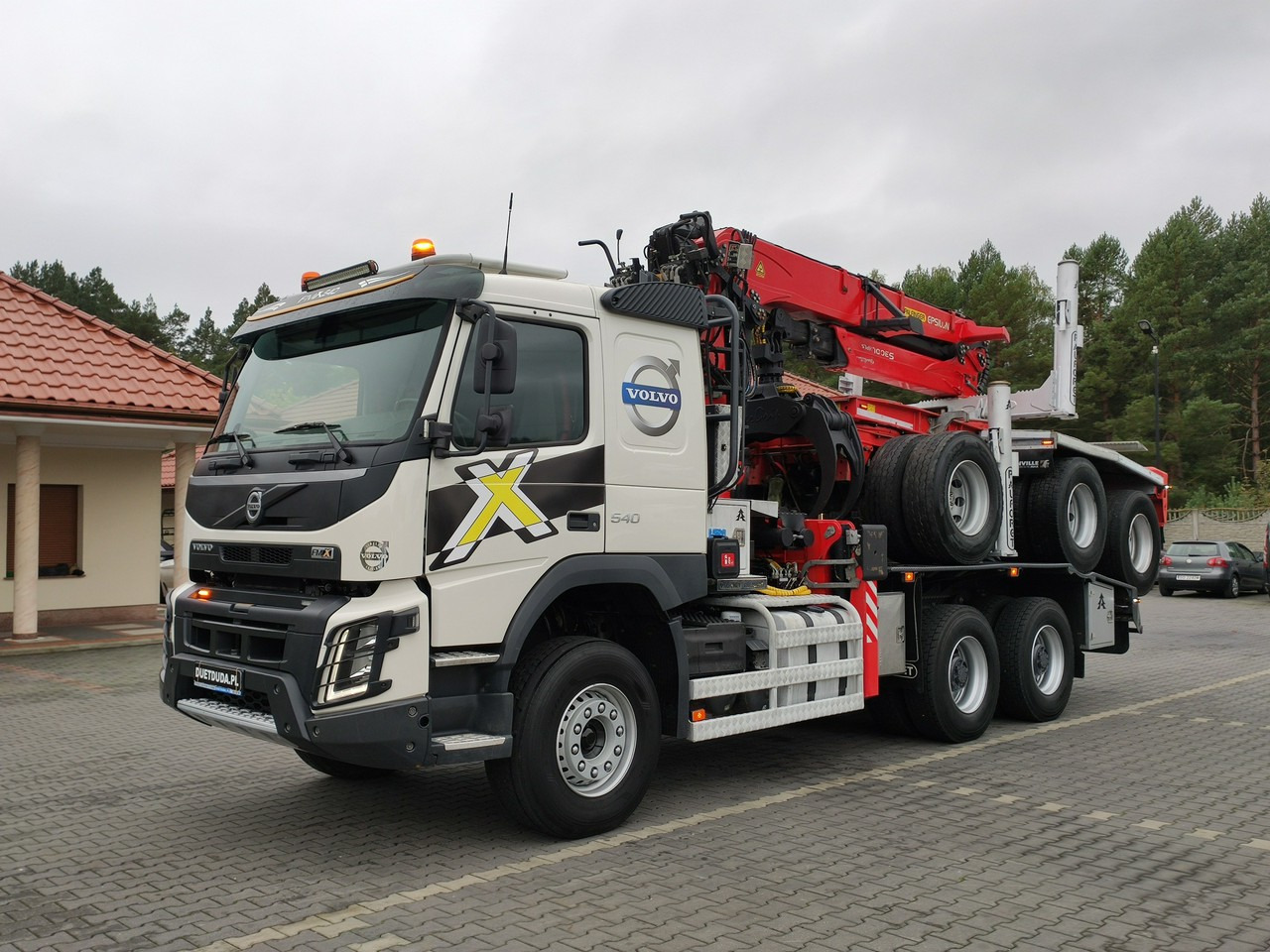Volvo FMX 540 6x4 RETARDER PALFORET EPSILON S300L Do Drewna - Logging truck: picture 4 Volvo FMX 540 6x4 RETARDER PALFORET EPSILON S300L Do Drewna - Logging truck: picture 4