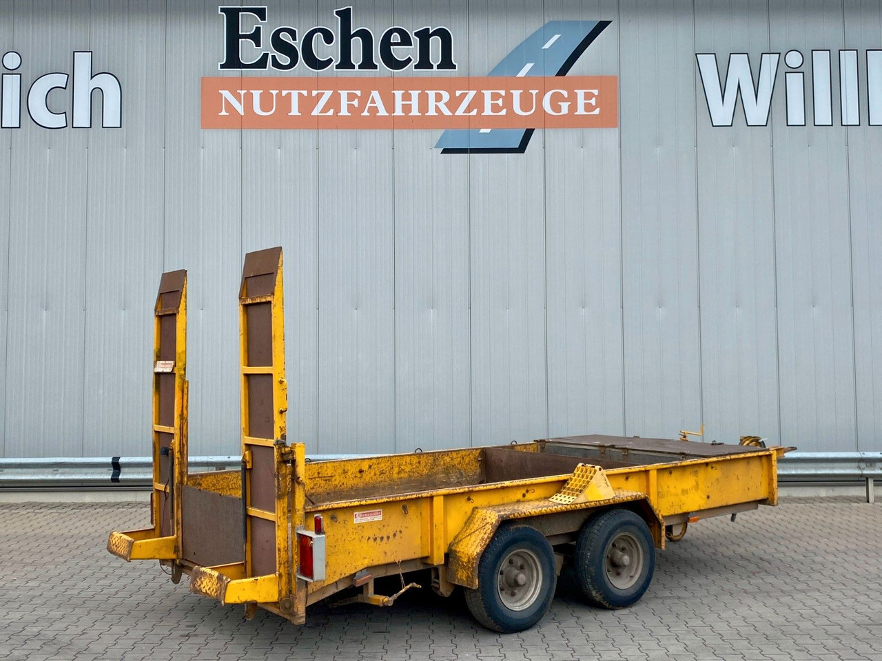 Blomenröhr Anhänger Tieflader | Ladehöhe: ca. 600mm*Blatt - Low loader trailer: picture 4 Blomenröhr Anhänger Tieflader | Ladehöhe: ca. 600mm*Blatt - Low loader trailer: picture 4