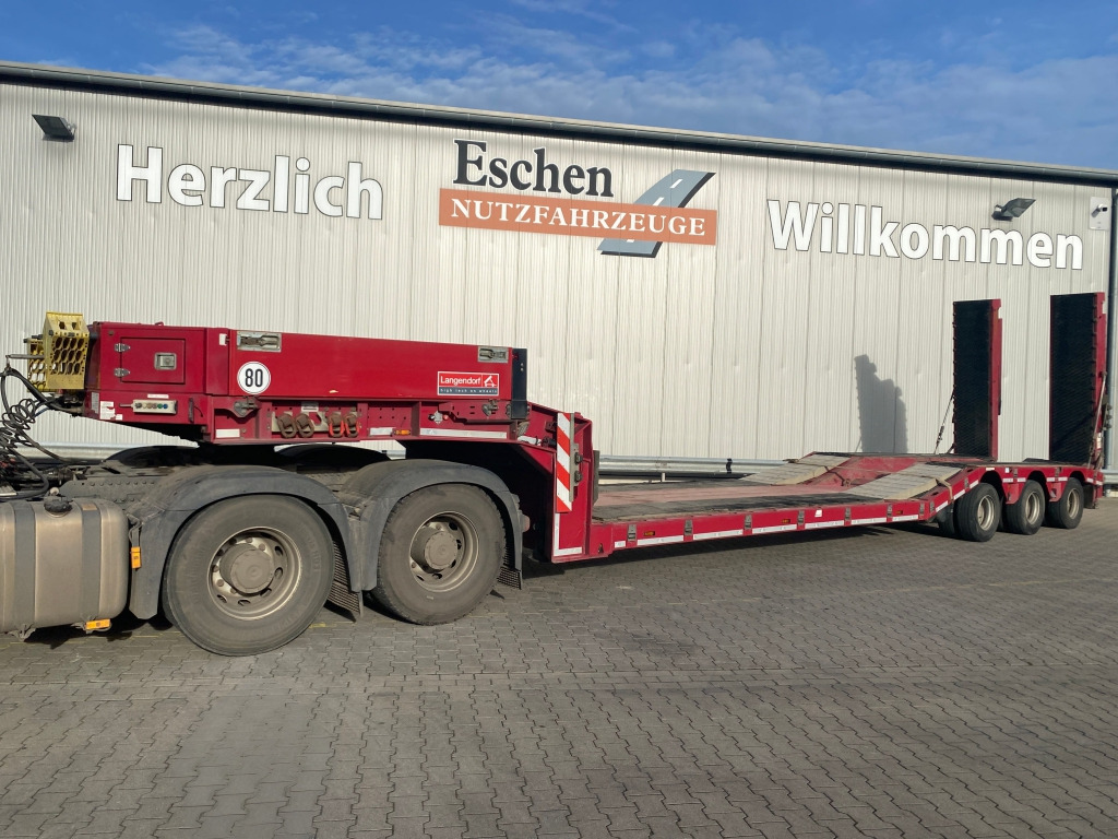 Langendorf - Low loader semi-trailer: picture 2 Langendorf - Low loader semi-trailer: picture 2