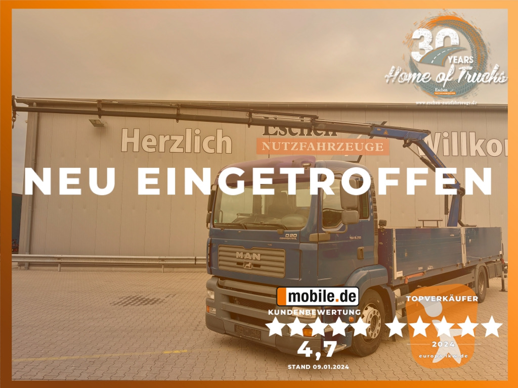 MAN TGA 18.350  4x2 LL / Palfinger PK9002 EH Kran - Dropside/ Flatbed truck: picture 1 MAN TGA 18.350  4x2 LL / Palfinger PK9002 EH Kran - Dropside/ Flatbed truck: picture 1