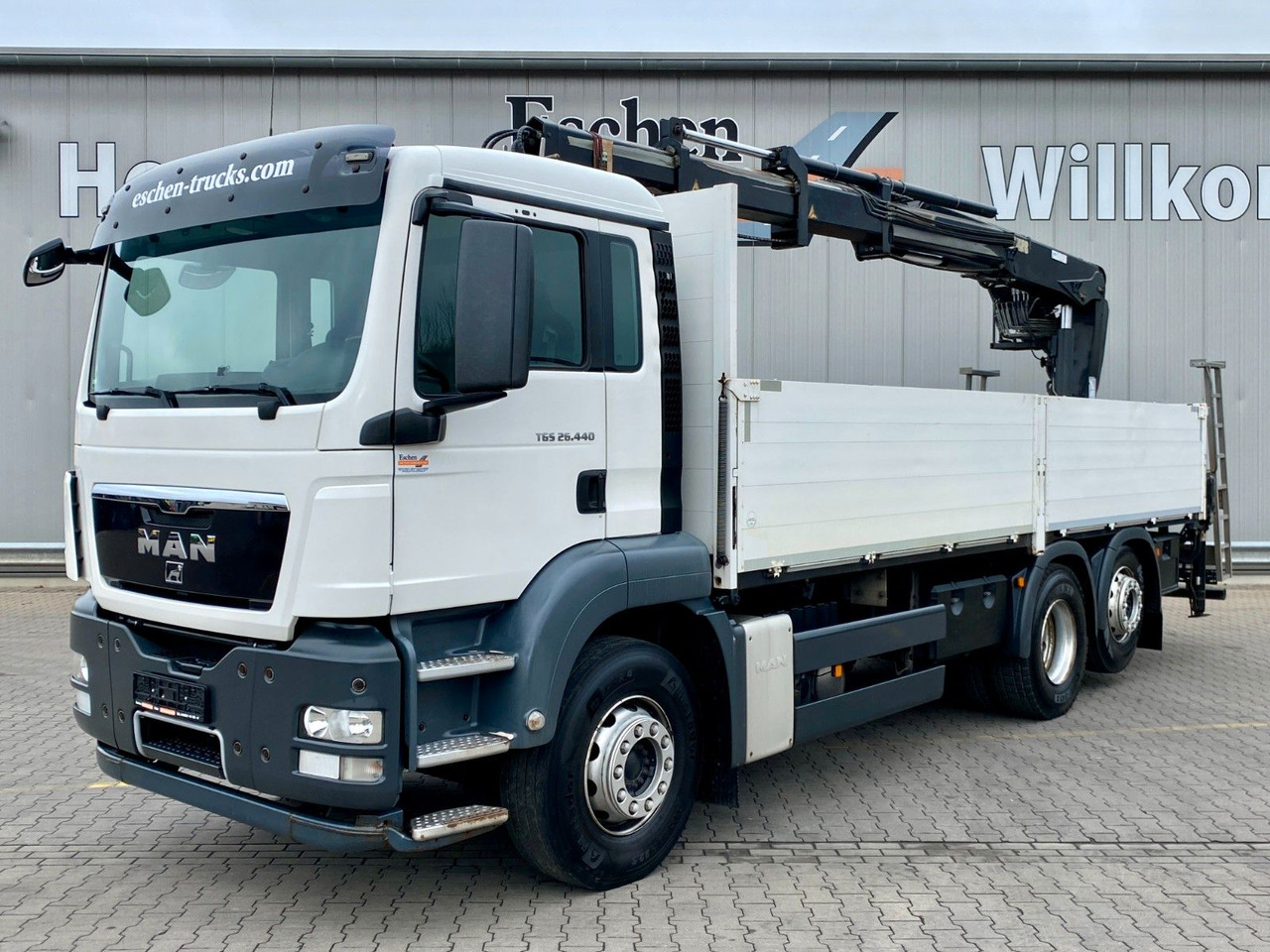 MAN TGS 26.440 6x2-2 | HIAB 166K PRO*AC*Retarder*AHK - Dropside/ Flatbed truck, Crane truck: picture 1 MAN TGS 26.440 6x2-2 | HIAB 166K PRO*AC*Retarder*AHK - Dropside/ Flatbed truck, Crane truck: picture 1