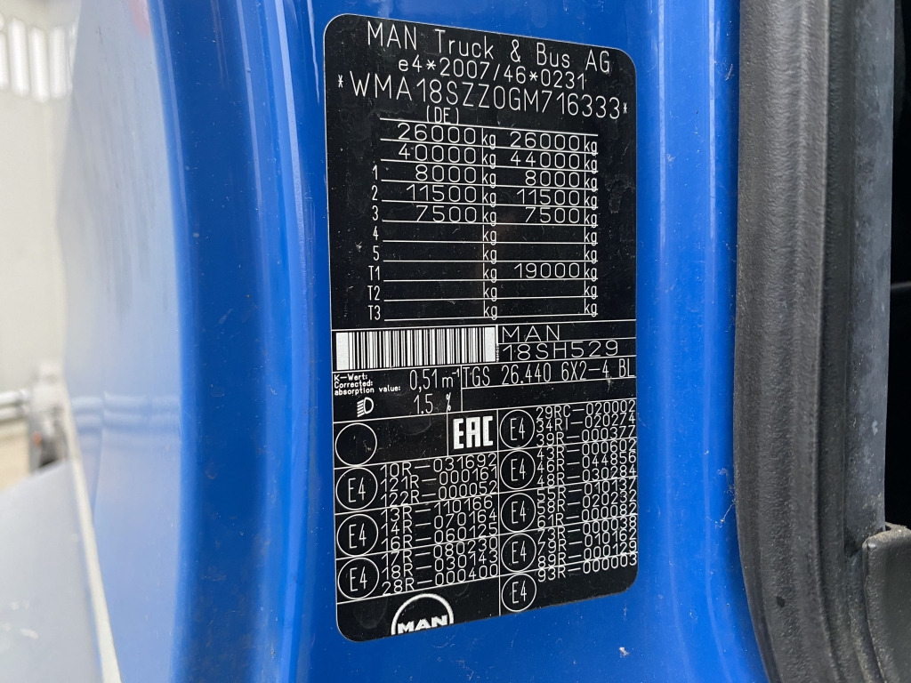 MAN TGS 26.440 6x2-4 BL - Hook lift truck: picture 4 MAN TGS 26.440 6x2-4 BL - Hook lift truck: picture 4