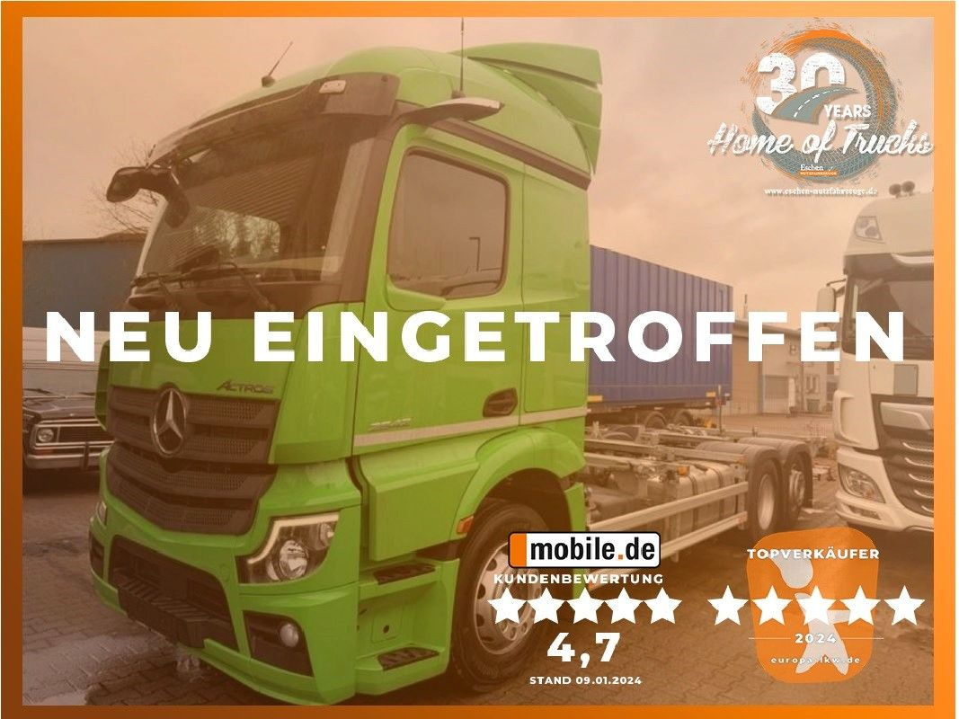 Mercedes-Benz Actros MP5 2542 L BDF | Lift/Lenk*LBW*MirrorCam - Container transporter/ Swap body truck: picture 1 Mercedes-Benz Actros MP5 2542 L BDF | Lift/Lenk*LBW*MirrorCam - Container transporter/ Swap body truck: picture 1