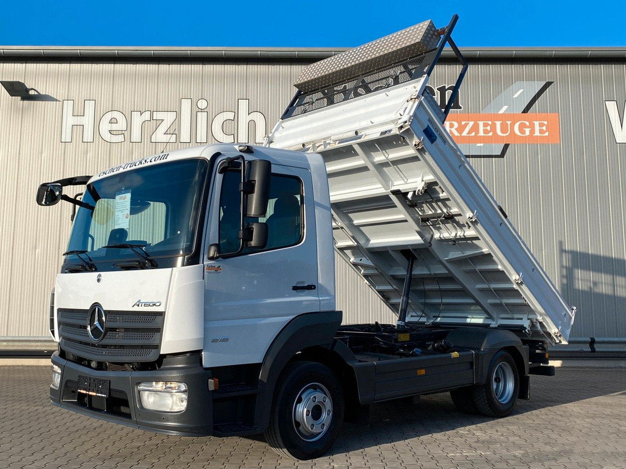 Mercedes-Benz Atego NEW 816 K MEILLER-3-S-Kipper*Klima*3 Sitze - Tipper van: picture 2 Mercedes-Benz Atego NEW 816 K MEILLER-3-S-Kipper*Klima*3 Sitze - Tipper van: picture 2