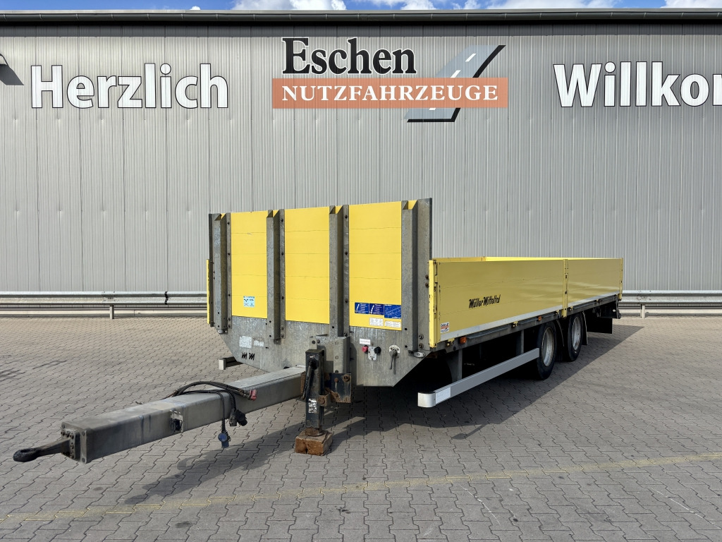 Müller-Mitteltal GR-TA 18.0 Tandem - Dropside/ Flatbed trailer: picture 1 Müller-Mitteltal GR-TA 18.0 Tandem - Dropside/ Flatbed trailer: picture 1