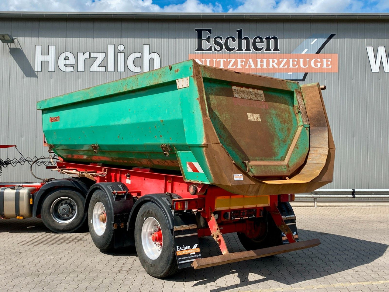 Reisch RHKS-31/20 SSL | Stahl 23m³*Luft-Lift*Kurzsattel - Tipper semi-trailer: picture 3 Reisch RHKS-31/20 SSL | Stahl 23m³*Luft-Lift*Kurzsattel - Tipper semi-trailer: picture 3