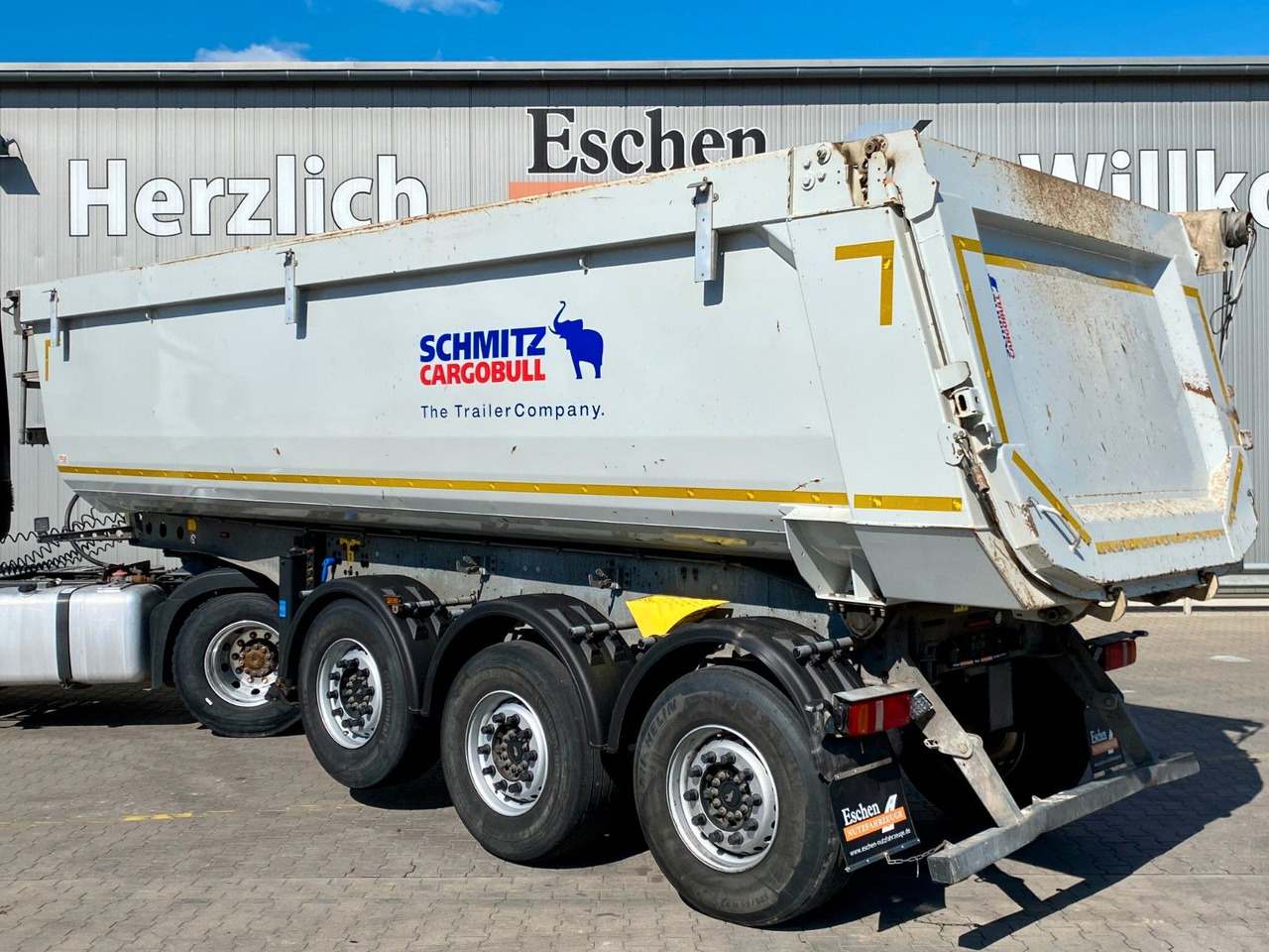 Schmitz Cargobull SCB S3D| Stahl 29m³*Luft-Lift*verzinkt*Rollplane - Tipper semi-trailer: picture 3 Schmitz Cargobull SCB S3D| Stahl 29m³*Luft-Lift*verzinkt*Rollplane - Tipper semi-trailer: picture 3