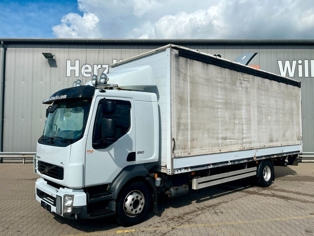 Volvo FL 290 | LBW 2,00 to.*R+L Schiebegardine*AHK*AC - Curtain side truck: picture 1 Volvo FL 290 | LBW 2,00 to.*R+L Schiebegardine*AHK*AC - Curtain side truck: picture 1