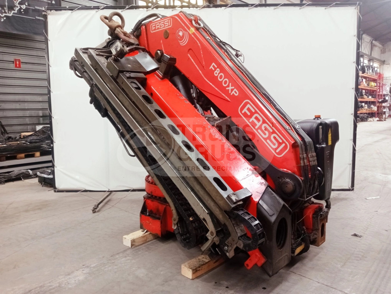 Grúa Fassi F800BXP.26 - Truck mounted crane for Truck: picture 2 Grúa Fassi F800BXP.26 - Truck mounted crane for Truck: picture 2