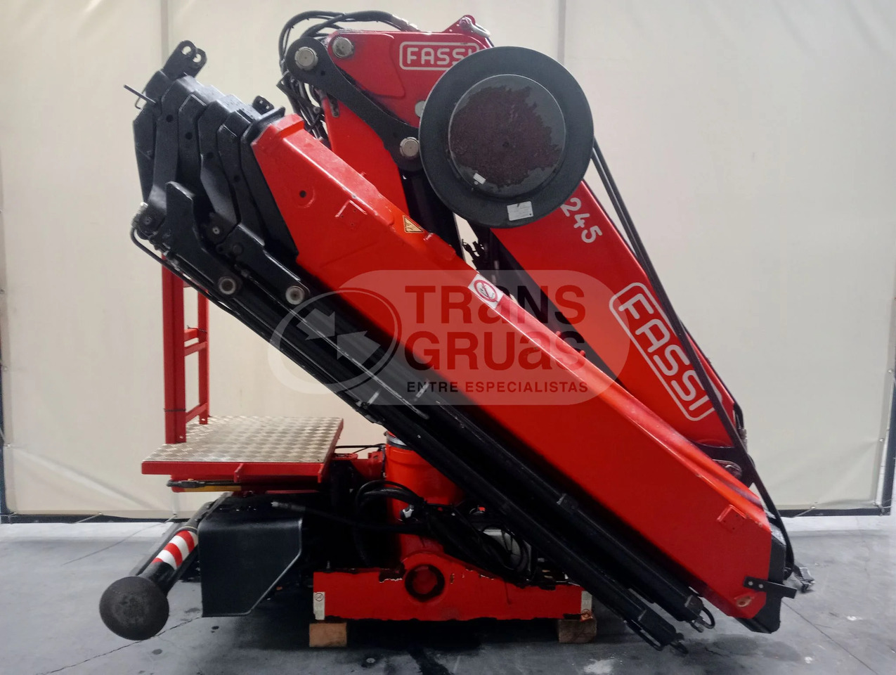 Grúa hidráulica Fassi F245A.2.26 E DYNAMIC - Truck mounted crane: picture 4 Grúa hidráulica Fassi F245A.2.26 E DYNAMIC - Truck mounted crane: picture 4