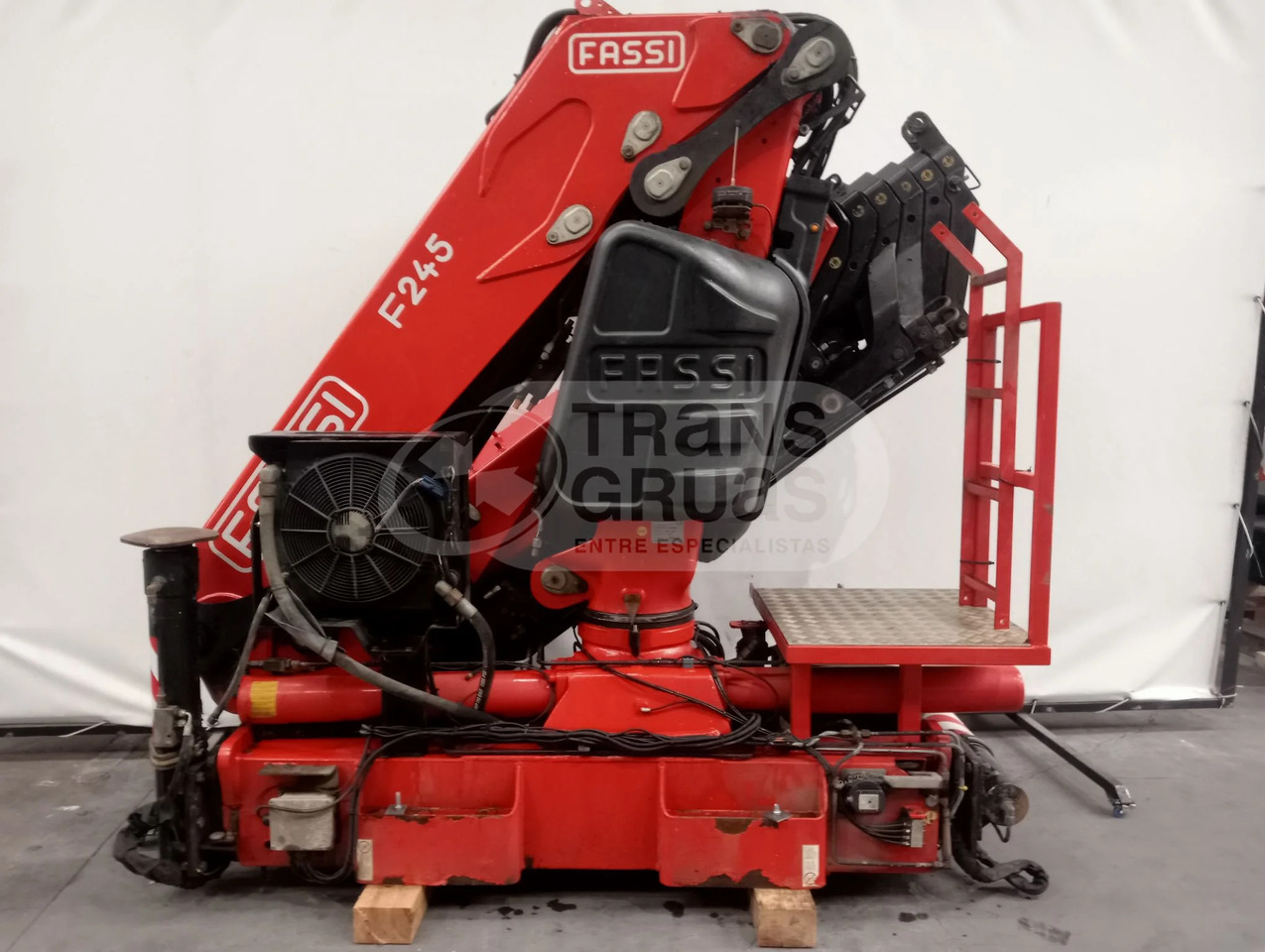 Grúa hidráulica Fassi F245A.2.26 E DYNAMIC - Truck mounted crane: picture 2 Grúa hidráulica Fassi F245A.2.26 E DYNAMIC - Truck mounted crane: picture 2
