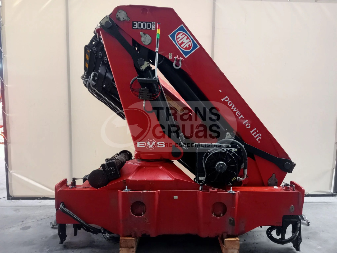Grúa hidráulica HMF 3000 K6 - Truck mounted crane: picture 2 Grúa hidráulica HMF 3000 K6 - Truck mounted crane: picture 2