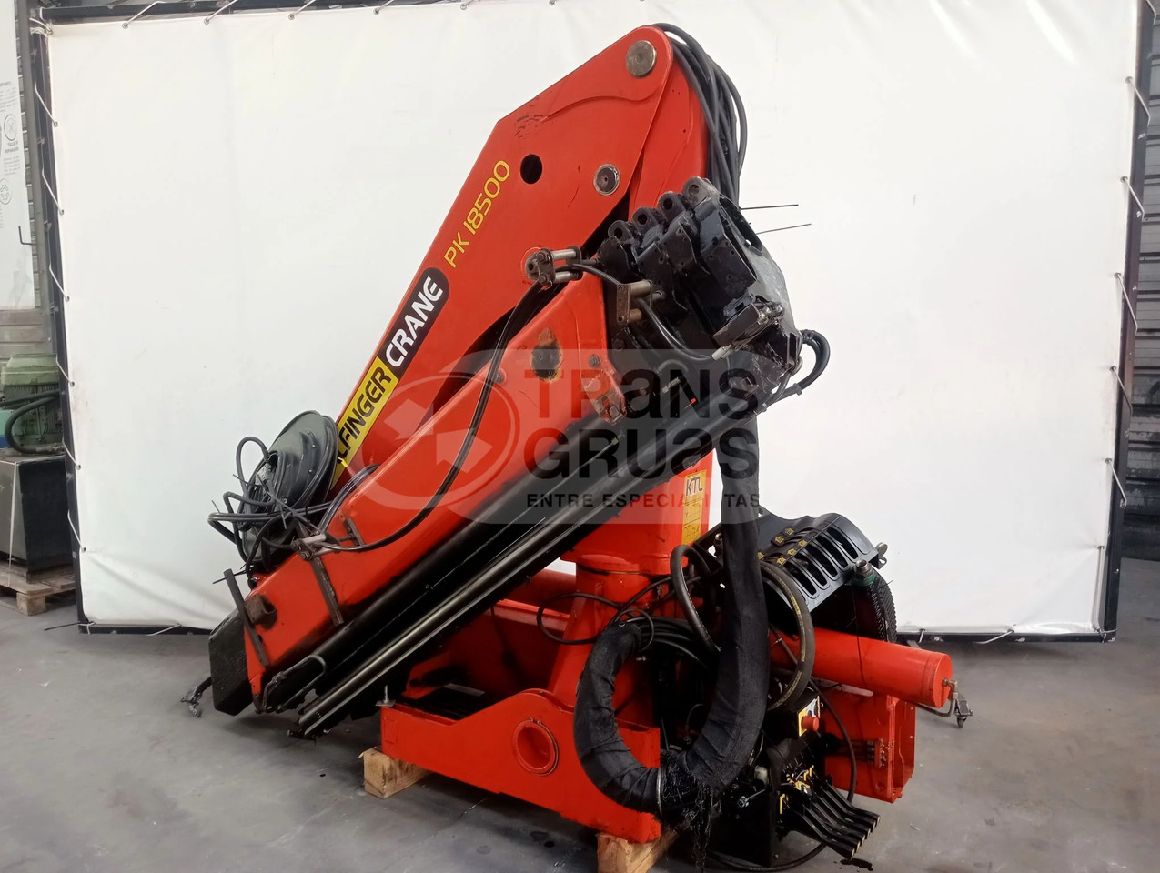 Grúa hidráulica Palfinger PK 18500 - Truck mounted crane: picture 4 Grúa hidráulica Palfinger PK 18500 - Truck mounted crane: picture 4