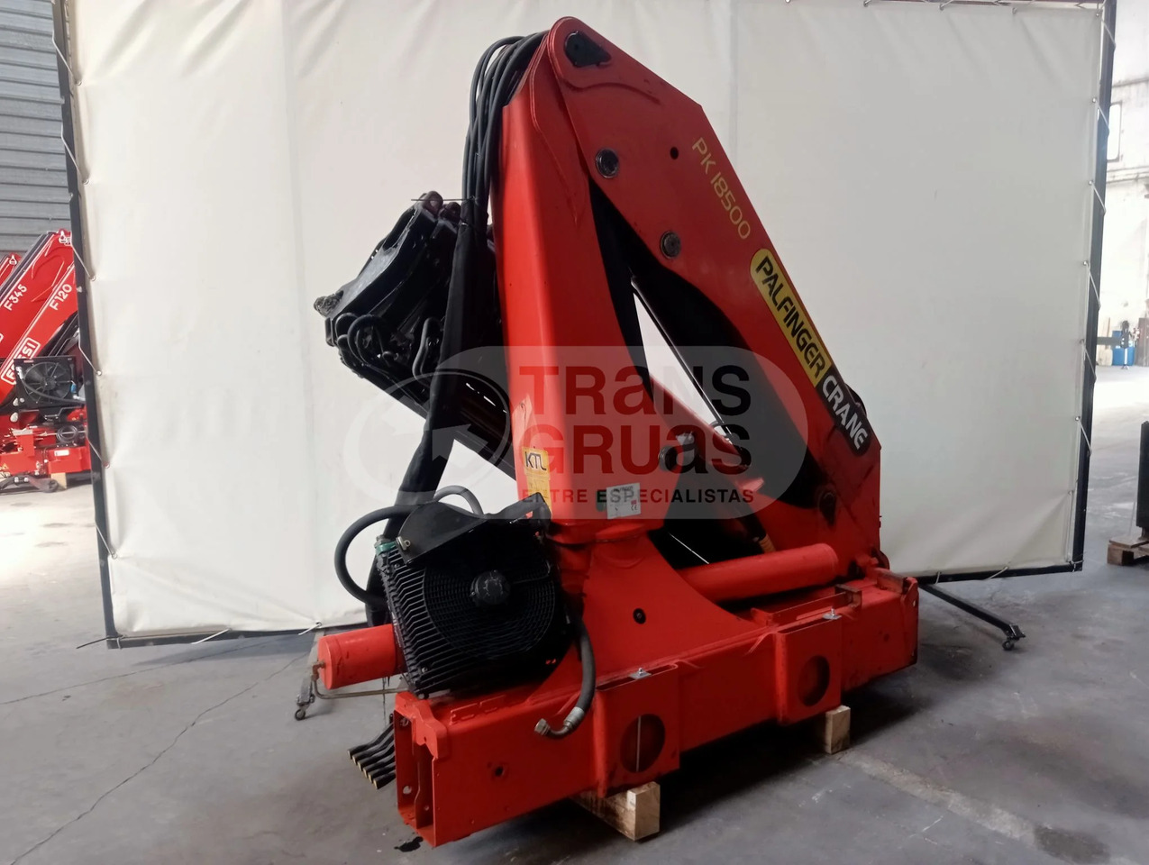 Grúa hidráulica Palfinger PK 18500 - Truck mounted crane: picture 3 Grúa hidráulica Palfinger PK 18500 - Truck mounted crane: picture 3