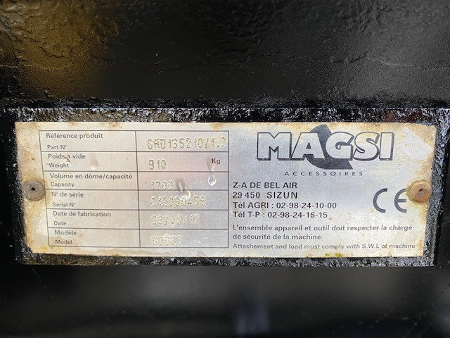 Excavator bucket Arden Equipment 1 800 mm - QA 61/62/63: picture 8