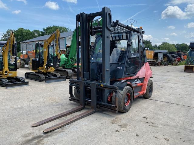 Linde H50 D-02 - Diesel forklift: picture 1 Linde H50 D-02 - Diesel forklift: picture 1