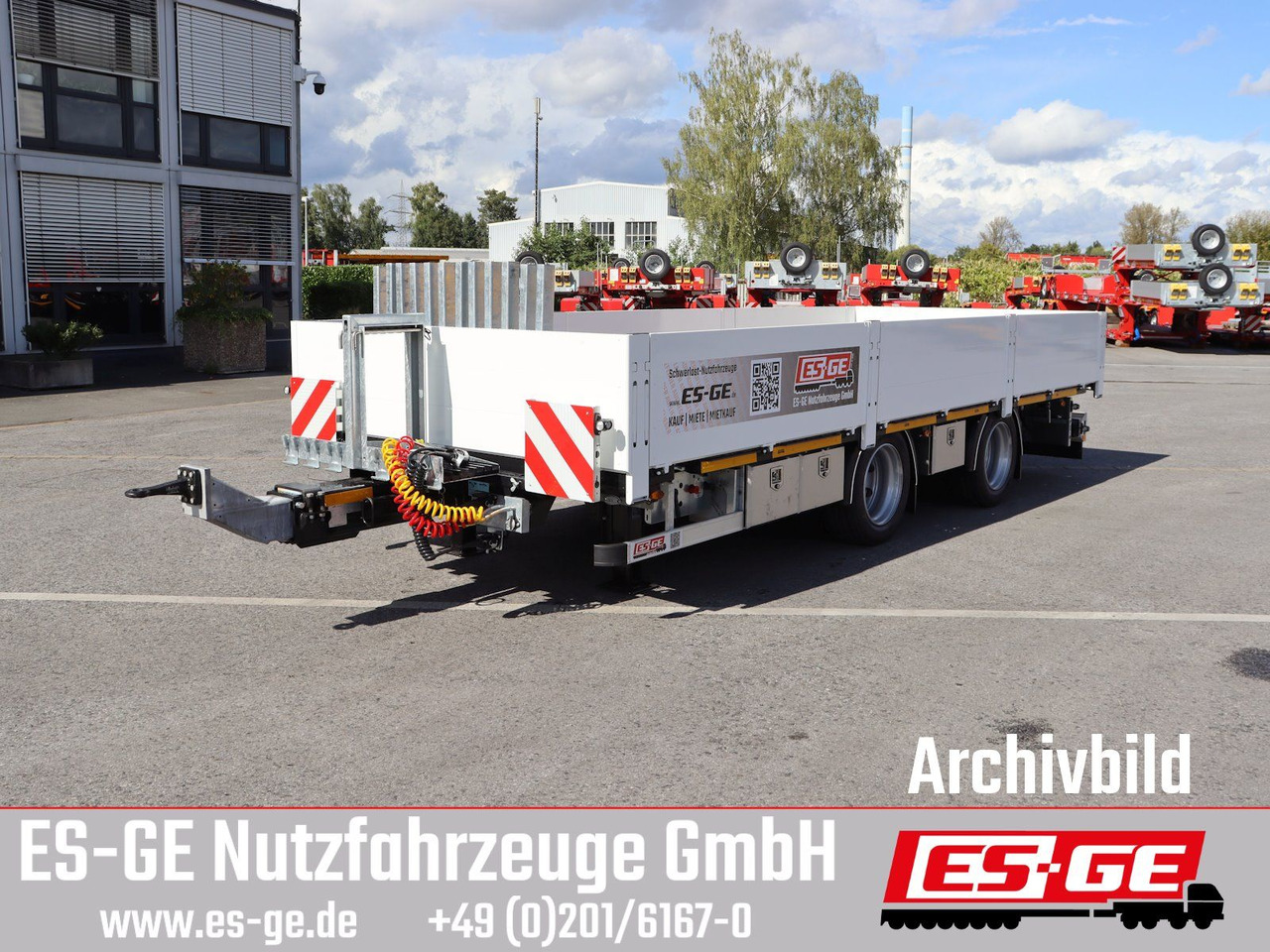 ES-GE Tandemanhänger - CV - Dropside/ Flatbed trailer: picture 2 ES-GE Tandemanhänger - CV - Dropside/ Flatbed trailer: picture 2