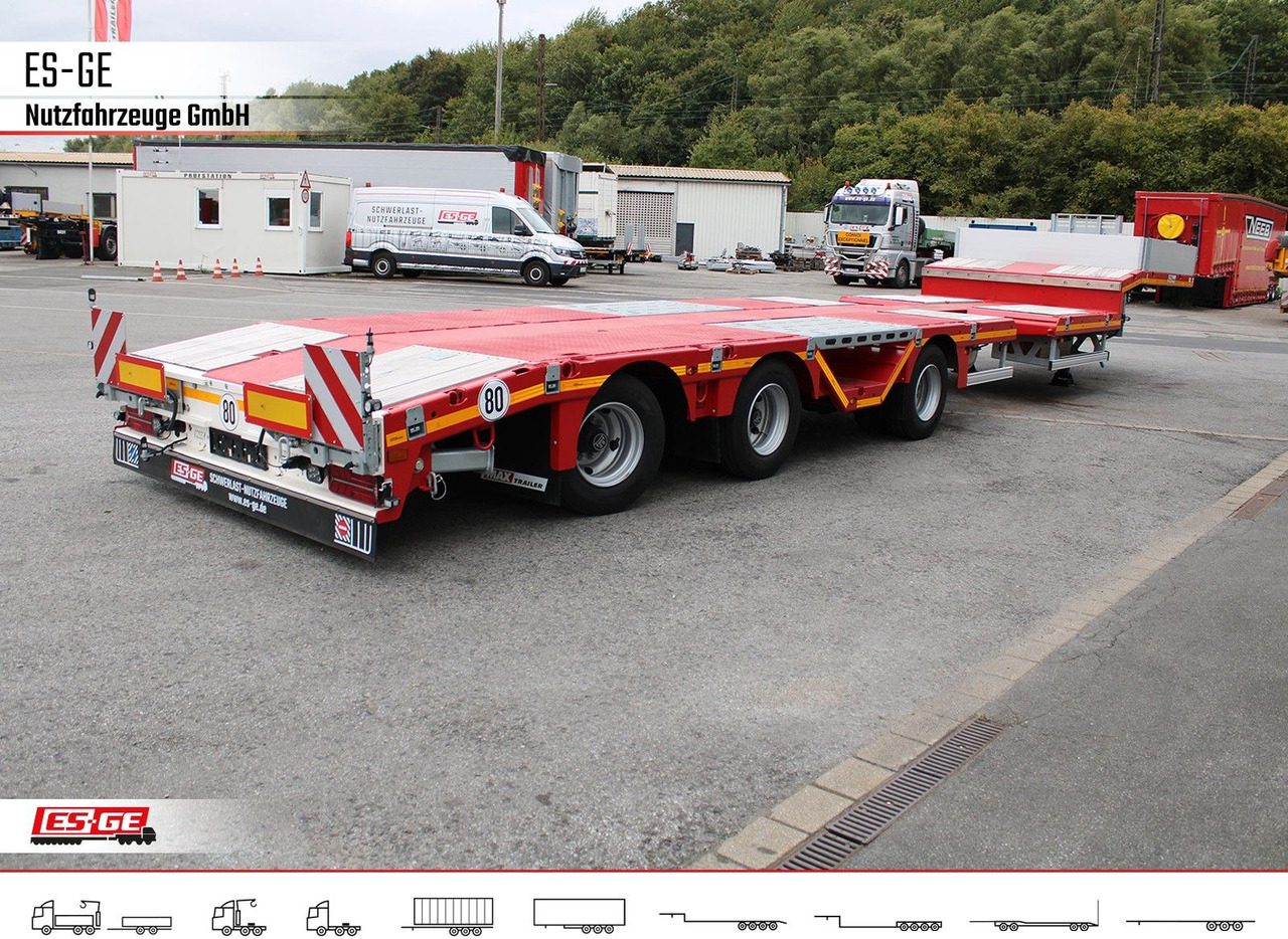Faymonville MAX Trailer MAX100 Semi-Tieflader Radmulden - Low loader semi-trailer: picture 2 Faymonville MAX Trailer MAX100 Semi-Tieflader Radmulden - Low loader semi-trailer: picture 2