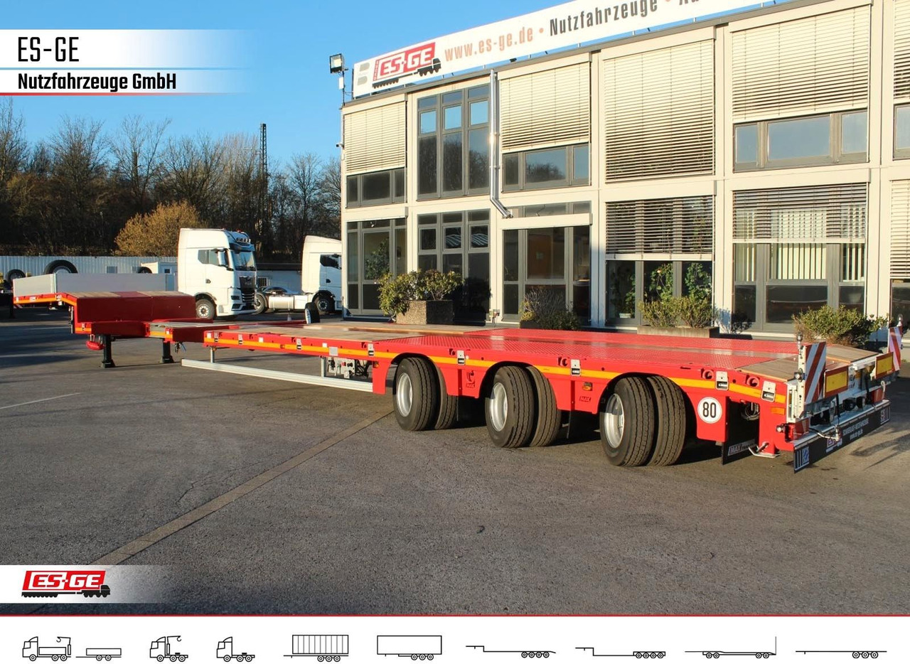 Faymonville MAX Trailer MAX110 Semi-Tieflader - Low loader semi-trailer: picture 1 Faymonville MAX Trailer MAX110 Semi-Tieflader - Low loader semi-trailer: picture 1