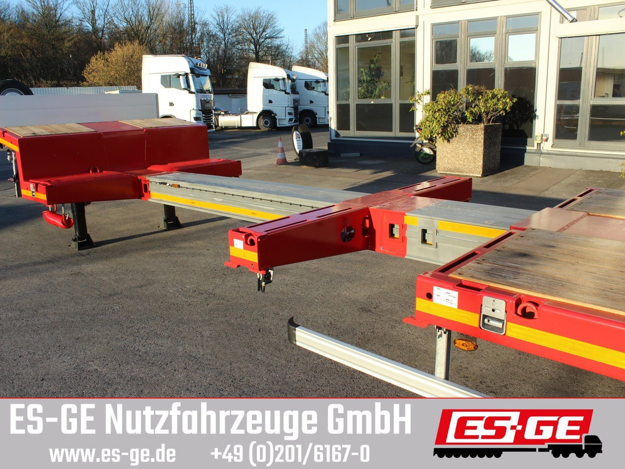 Faymonville MAX Trailer MAX110 Semi-Tieflader - Low loader semi-trailer: picture 5 Faymonville MAX Trailer MAX110 Semi-Tieflader - Low loader semi-trailer: picture 5