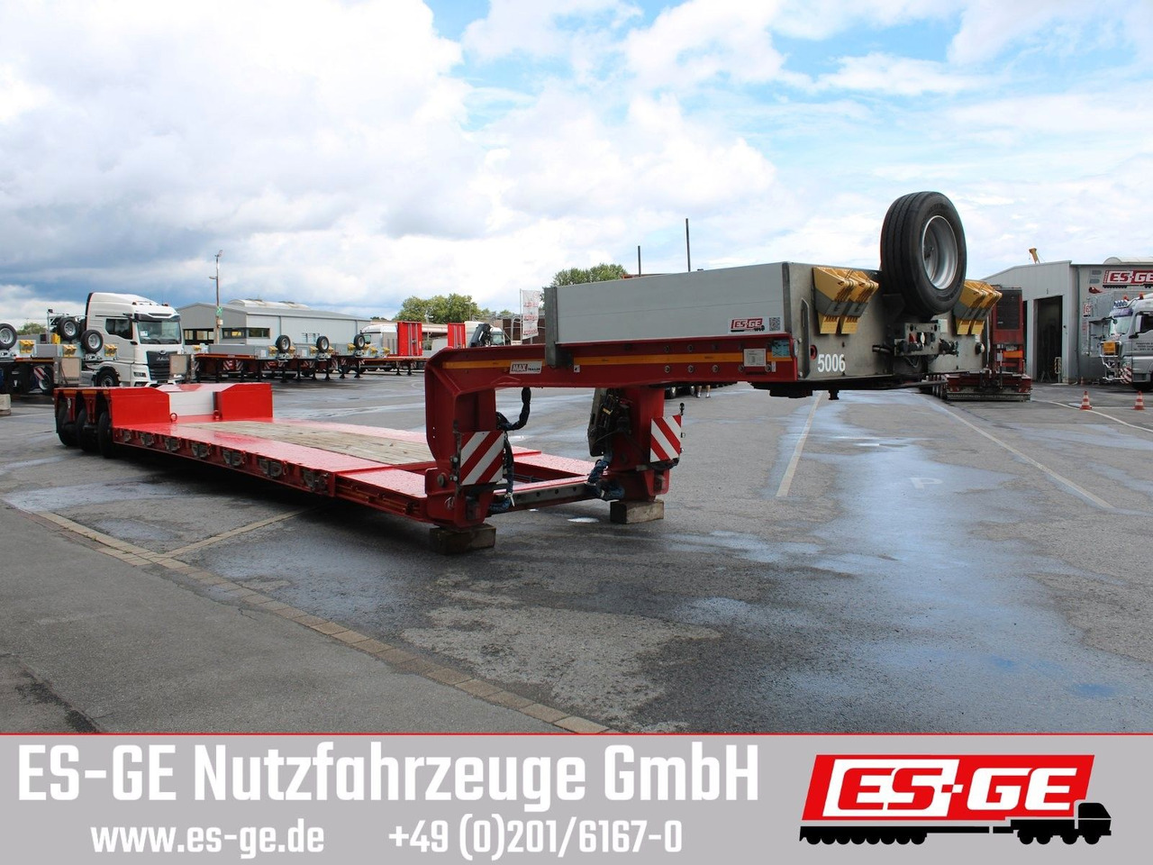 Faymonville MAX Trailer MAX510 Tiefbett 3x12 t PA - Low loader semi-trailer: picture 4 Faymonville MAX Trailer MAX510 Tiefbett 3x12 t PA - Low loader semi-trailer: picture 4