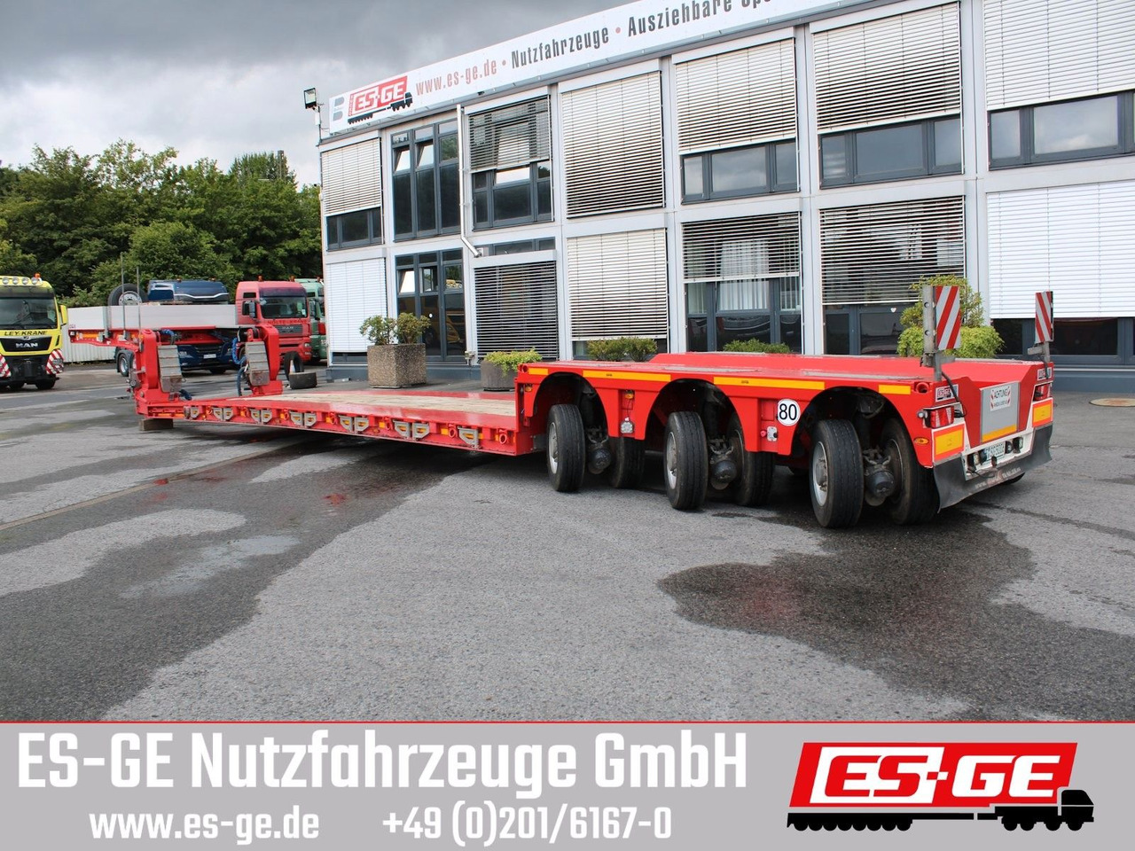Faymonville MAX Trailer MAX510 Tiefbett 3x12 t PA - Low loader semi-trailer: picture 1 Faymonville MAX Trailer MAX510 Tiefbett 3x12 t PA - Low loader semi-trailer: picture 1