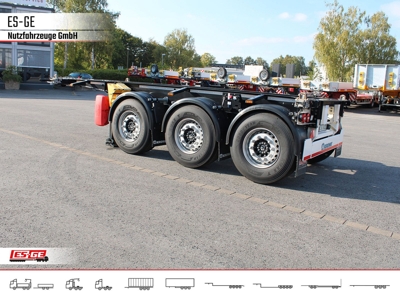 Krone Box Liner 3-Achs-Containerchassis 20' - Container transporter/ Swap body semi-trailer: picture 1 Krone Box Liner 3-Achs-Containerchassis 20' - Container transporter/ Swap body semi-trailer: picture 1