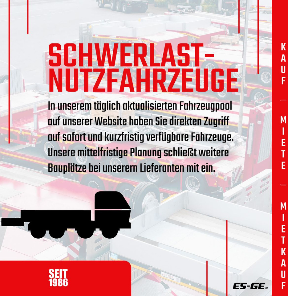 Müller-Mitteltal 3-Achs-Tiefladeanhänger - Low loader trailer: picture 5 Müller-Mitteltal 3-Achs-Tiefladeanhänger - Low loader trailer: picture 5
