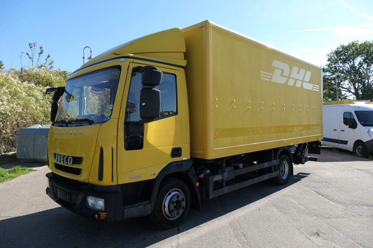 IVECO EuroCargo ML 75 E 16 P LBW LUFT AUTOMATIK COC EU - Closed box van: picture 1 IVECO EuroCargo ML 75 E 16 P LBW LUFT AUTOMATIK COC EU - Closed box van: picture 1