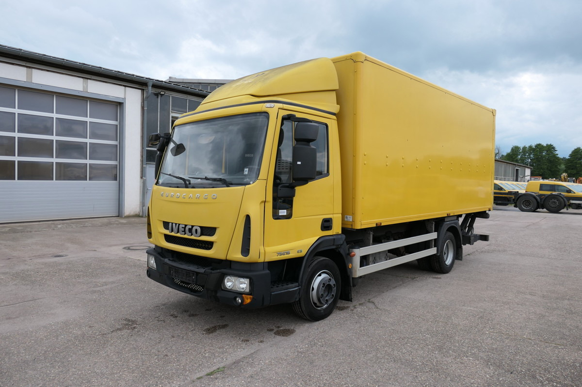 IVECO EuroCargo ML 75 E 16 P LBW LUFT AUTOMATIK EURO-5 - Box truck: picture 2 IVECO EuroCargo ML 75 E 16 P LBW LUFT AUTOMATIK EURO-5 - Box truck: picture 2