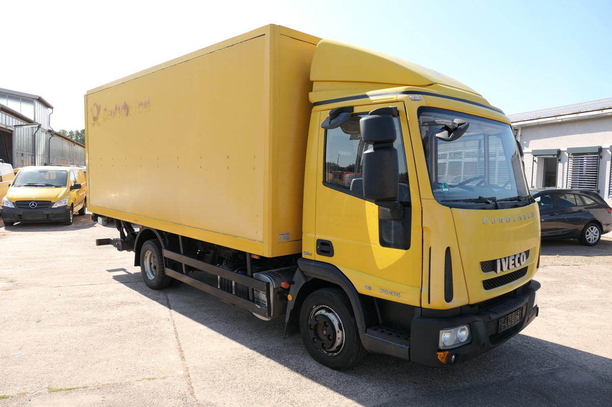IVECO EuroCargo ML 75 E 16 P LBW LUFT AUTOMATIK EURO-5 - Box truck: picture 1 IVECO EuroCargo ML 75 E 16 P LBW LUFT AUTOMATIK EURO-5 - Box truck: picture 1