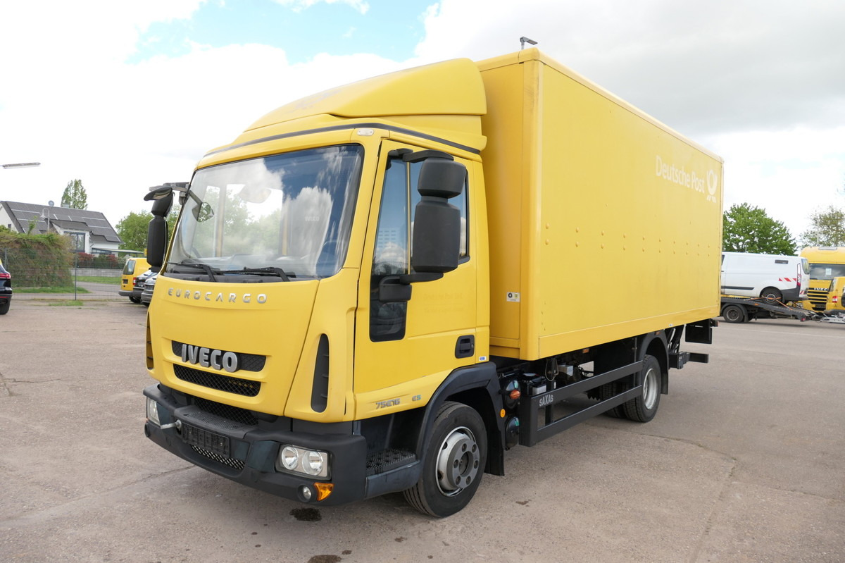 IVECO EuroCargo ML 75 E 16 P LBW LUFT AUTOMATIK EURO-5 - Box truck: picture 2 IVECO EuroCargo ML 75 E 16 P LBW LUFT AUTOMATIK EURO-5 - Box truck: picture 2