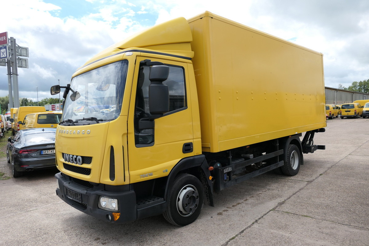 IVECO EuroCargo ML 75 E 16 P LBW LUFT EURO-5 Koffer-In - Closed box van: picture 1 IVECO EuroCargo ML 75 E 16 P LBW LUFT EURO-5 Koffer-In - Closed box van: picture 1