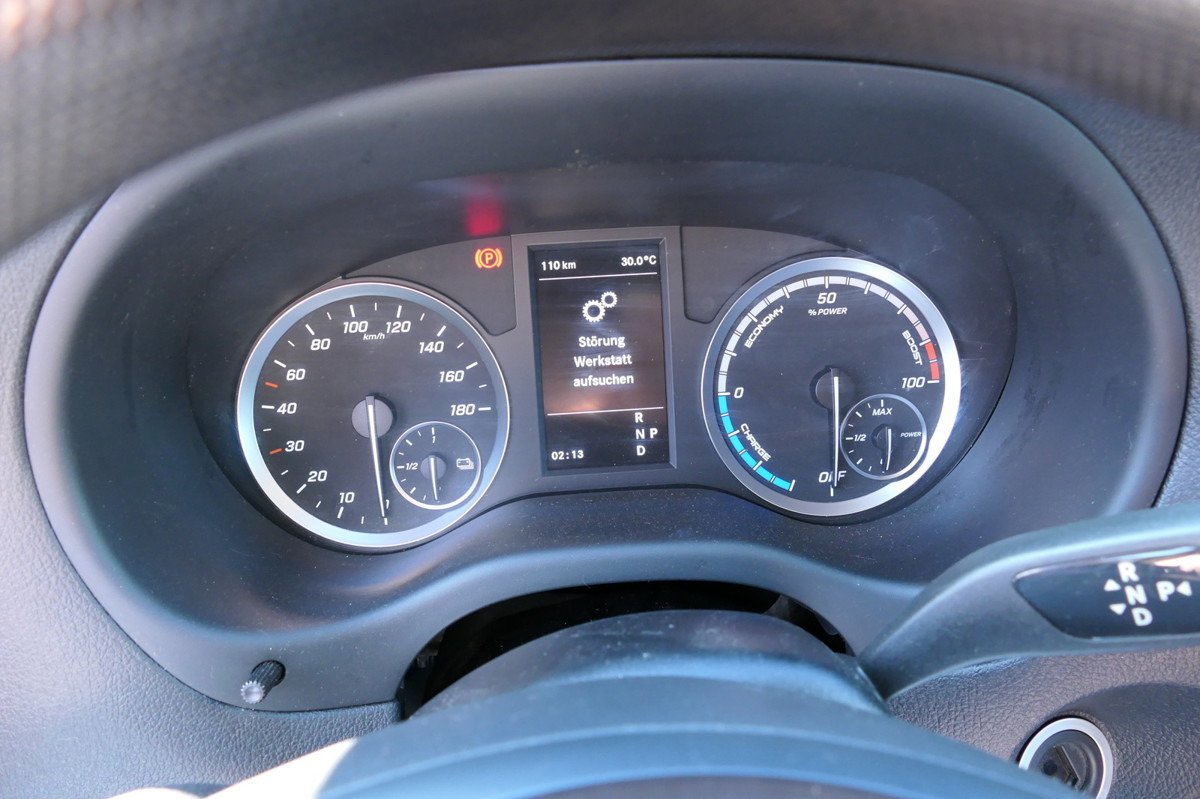 Small van, Electric van MERCEDES-BENZ eVito 112 Extralang Tempomat: picture 16