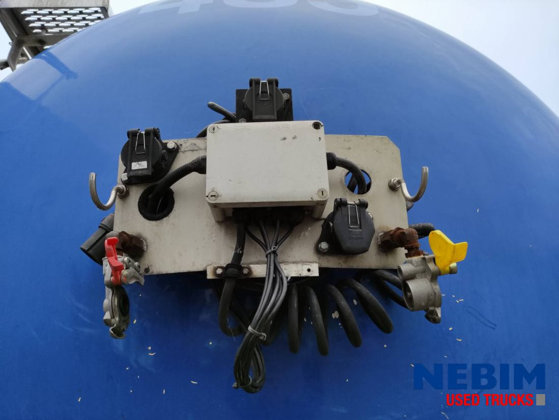 Tanker semi-trailer Feldbinder TSA 33.3-3 Unibloc pump electr - 3 comp. 8.000 / 2 2.500 / 3.000 Ltr.: picture 17