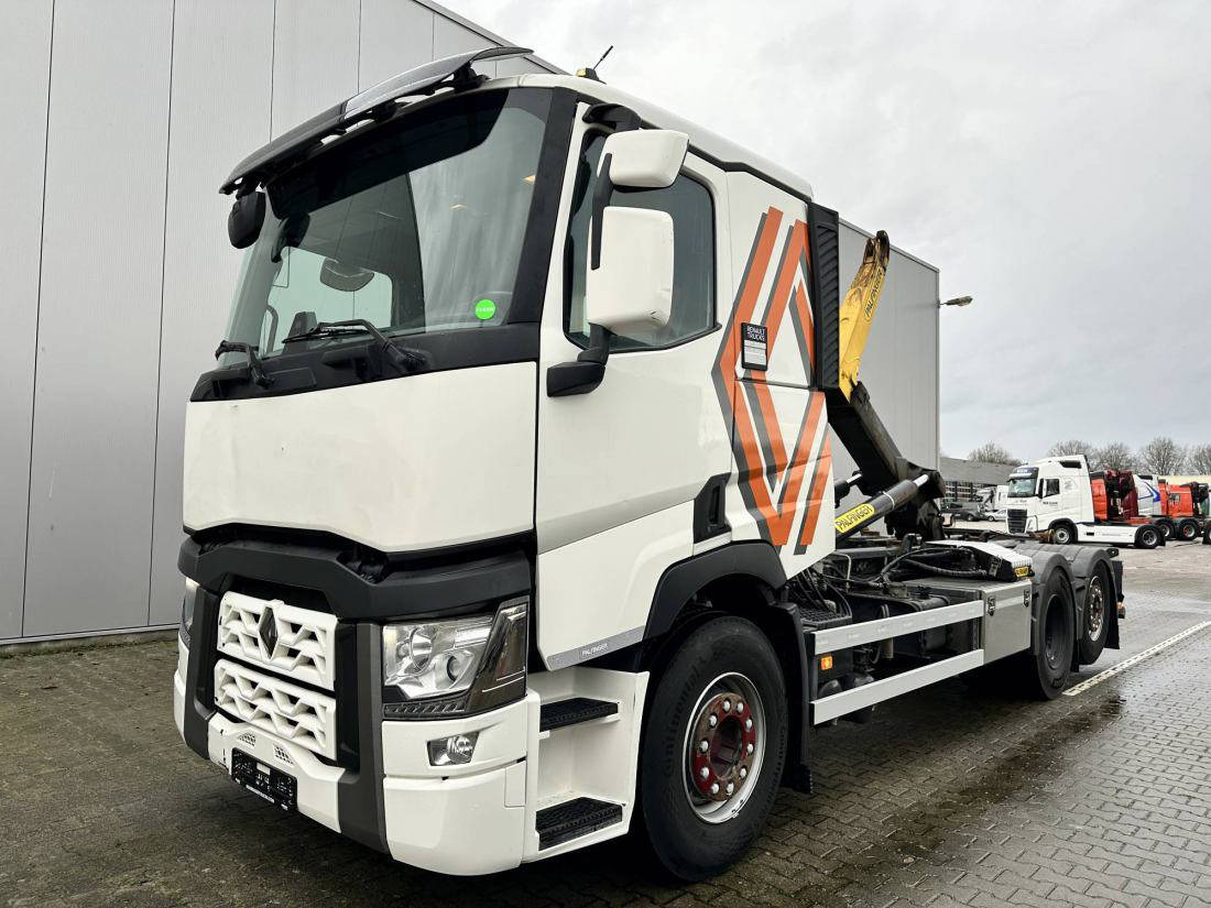 Renault T460 6x2 - 20ton Palfinger hooklift - Container transporter/ Swap body truck: picture 1 Renault T460 6x2 - 20ton Palfinger hooklift - Container transporter/ Swap body truck: picture 1