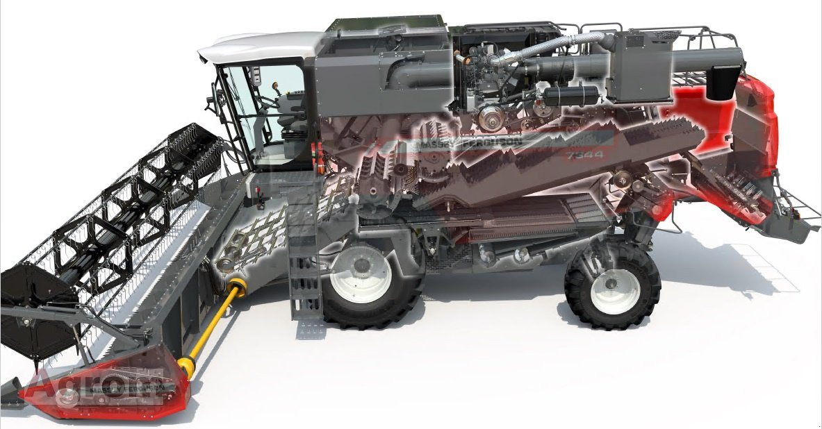 Massey Ferguson 7343 Activa - Combine harvester: picture 3 Massey Ferguson 7343 Activa - Combine harvester: picture 3