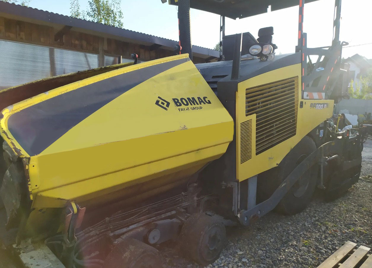 Bomag BF 800 P - Asphalt paver: picture 1 Bomag BF 800 P - Asphalt paver: picture 1