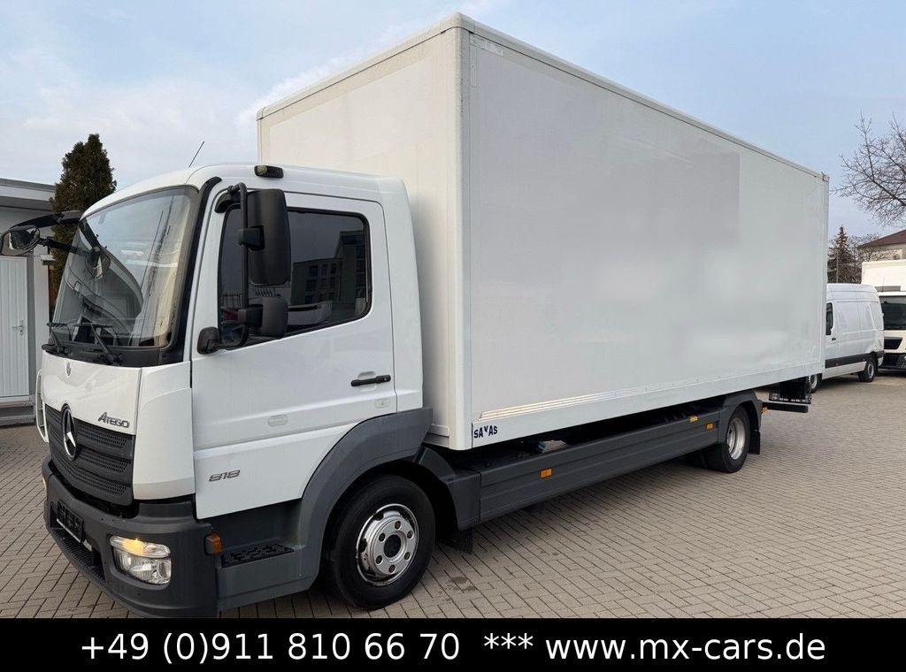 Mercedes-Benz Atego 818 Möbel Koffer 6,75 m. lang DifferSperre - Closed box van: picture 1 Mercedes-Benz Atego 818 Möbel Koffer 6,75 m. lang DifferSperre - Closed box van: picture 1