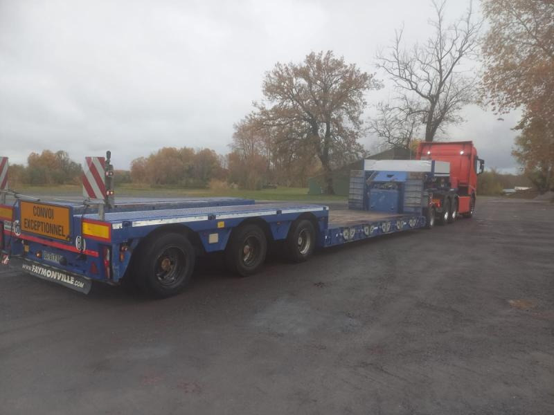 FAYMONVILLE S43 - Low loader semi-trailer: picture 1 FAYMONVILLE S43 - Low loader semi-trailer: picture 1