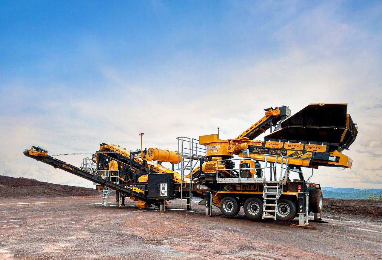 FABO MOBILE CRUSHING PLANT - Mining machinery: picture 2 FABO MOBILE CRUSHING PLANT - Mining machinery: picture 2