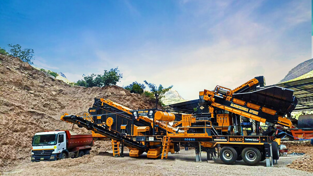 FABO MOBILE CRUSHING PLANT - Mining machinery: picture 2 FABO MOBILE CRUSHING PLANT - Mining machinery: picture 2