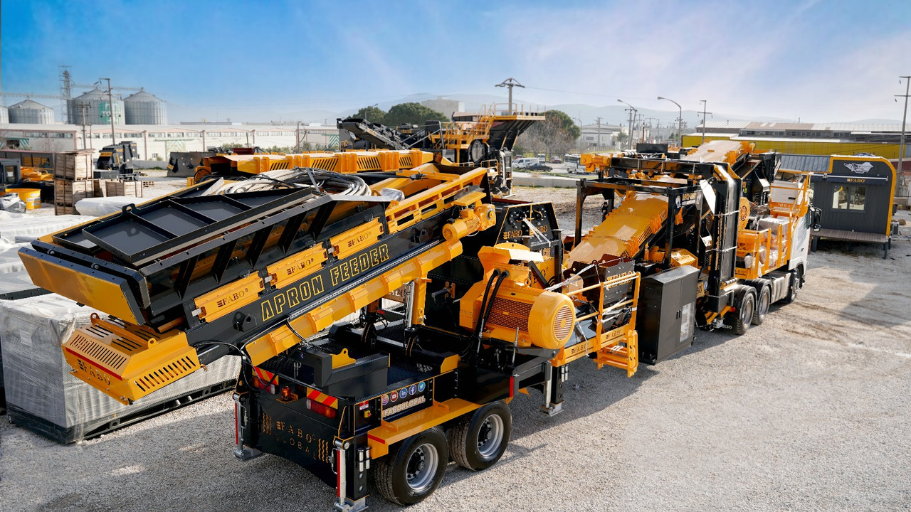 FABO MOBILE CRUSHING PLANT - Mining machinery: picture 5 FABO MOBILE CRUSHING PLANT - Mining machinery: picture 5