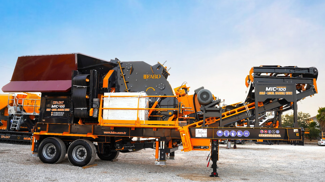 FABO Mobile crusher - Mobile crusher: picture 1 FABO Mobile crusher - Mobile crusher: picture 1