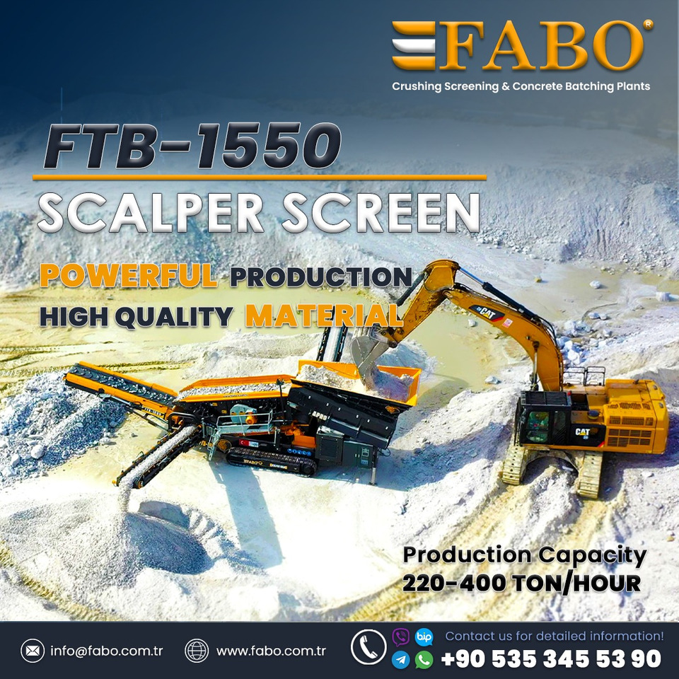 FABO Mobile crusher - Mobile crusher: picture 1 FABO Mobile crusher - Mobile crusher: picture 1