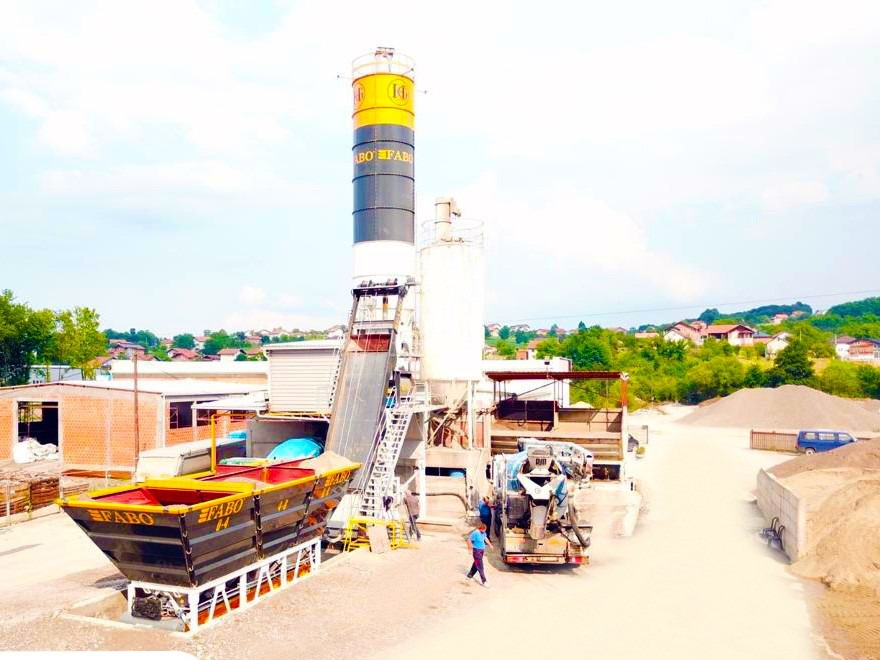 FABO compact concrete plant - Concrete plant: picture 4 FABO compact concrete plant - Concrete plant: picture 4